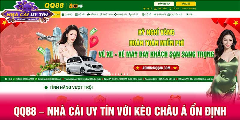 QQ88 – Nhà cái uy tín với kèo châu Á ổn định