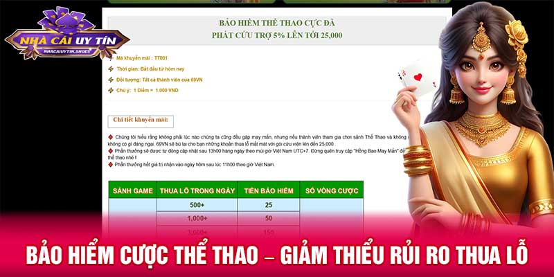 Bảo hiểm cược thể thao – giảm thiểu rủi ro thua lỗ