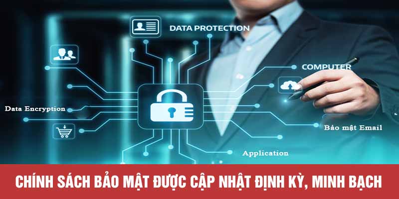 Chính sách bảo mật được cập nhật định kỳ, minh bạch